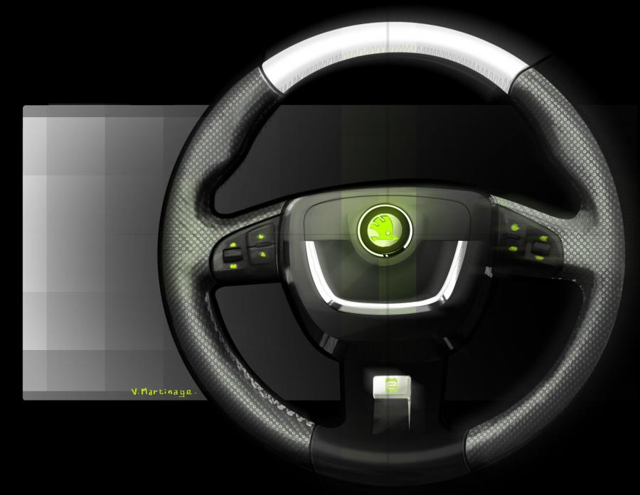 Skoda Octavia Green E-Line Concept 2010 года  (фото 26 из 46)